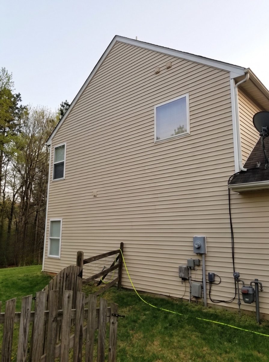 House Soft Wash — after