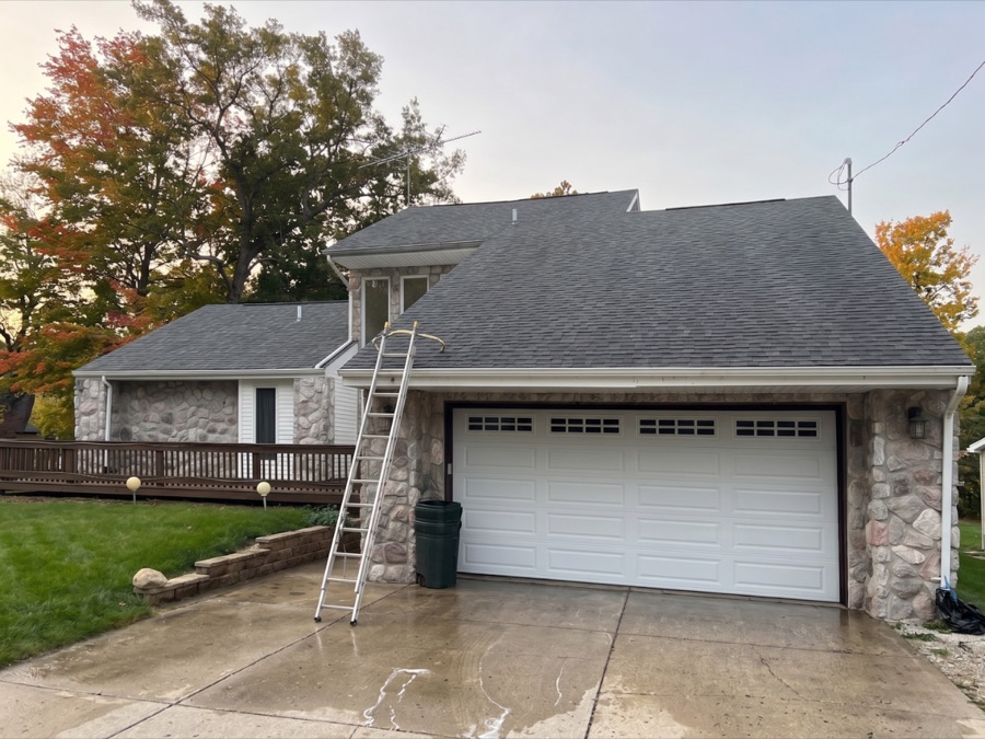 Roof Soft Wash — after